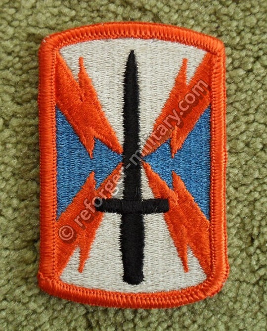 1101st Signal Brigade Full-Color Class A Patch
