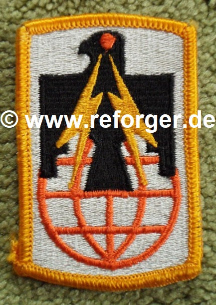 11th Signal Brigade Armabzeichen, Class A Full Color Patch