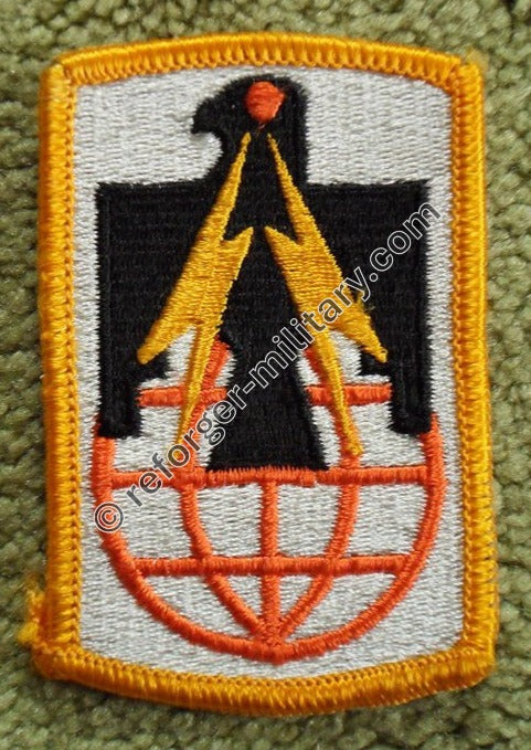 Full-Color Class A Patch der 11th Signal Brigade