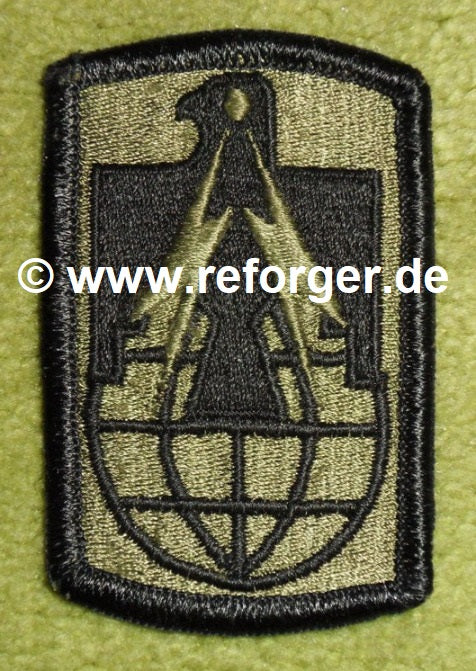 11th Signal Brigade Armabzeichen, BDU Subdued Uniform Patch