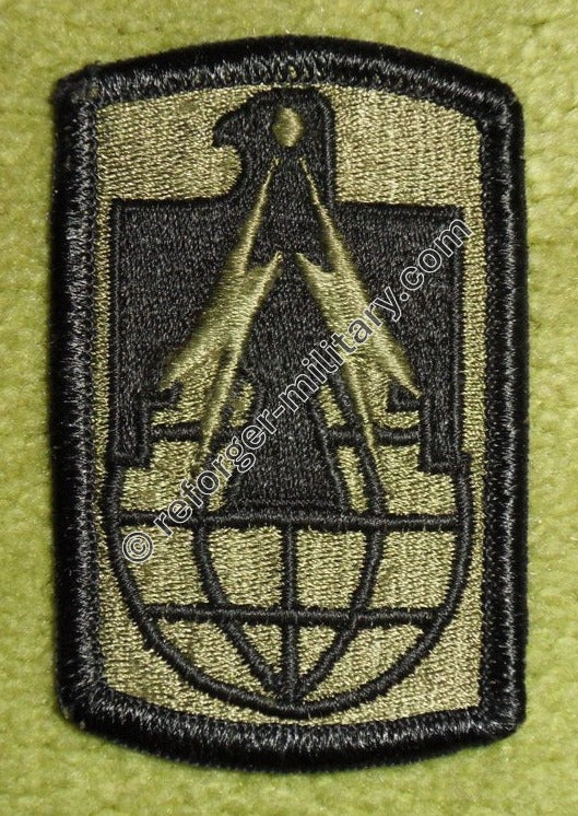 Subdued BDU Patch der 11th Signal Brigade