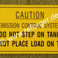 "Do Not Step On Tank“ - Aufkleber  für Ford Mutt M151 