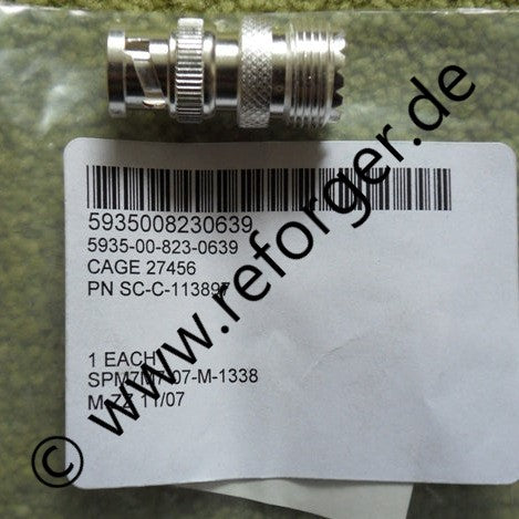 UG-255/U Coaxial UHF BNC Adapter