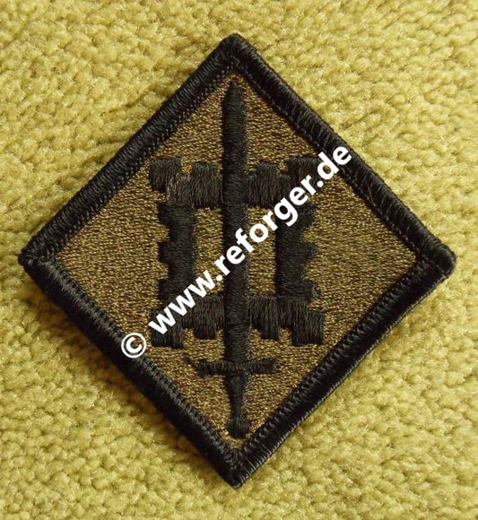 18th Engineer Brigade Subdued Abzeichen – Tarn-Aufnäher für BDU-Uniformen