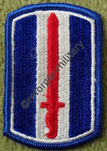 193rd Infantry Brigade Full-Color Class A Patch