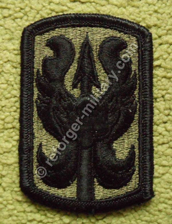 199th Infantry Brigade Patch in Subdued