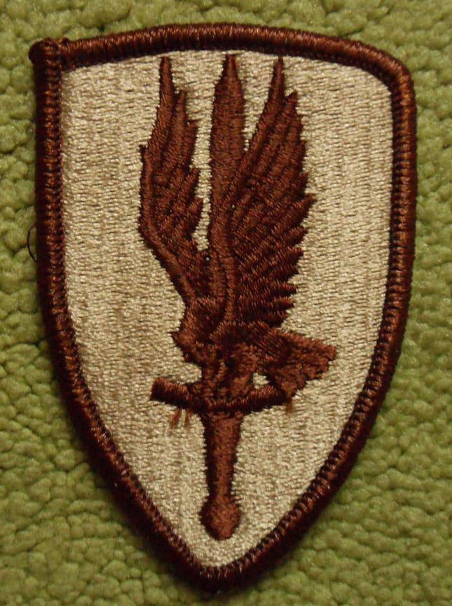 1st Aviation Brigade Desert BDU Patch