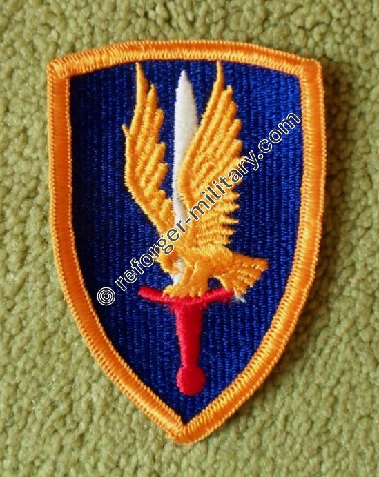 1st Aviation Brigade Aufnäher Patch – Farbig
