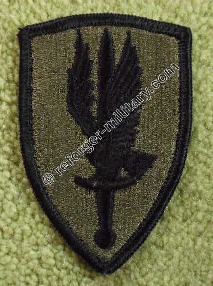 1st Aviation Brigade Vietnam Patch – Subdued Abzeichen für BDU Uniformen 