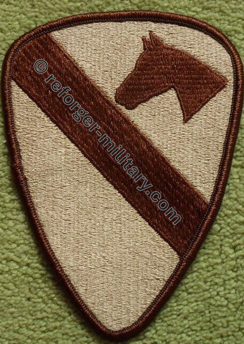 1st Cavalry Division Embroidered Insignia & Patch – Reforger