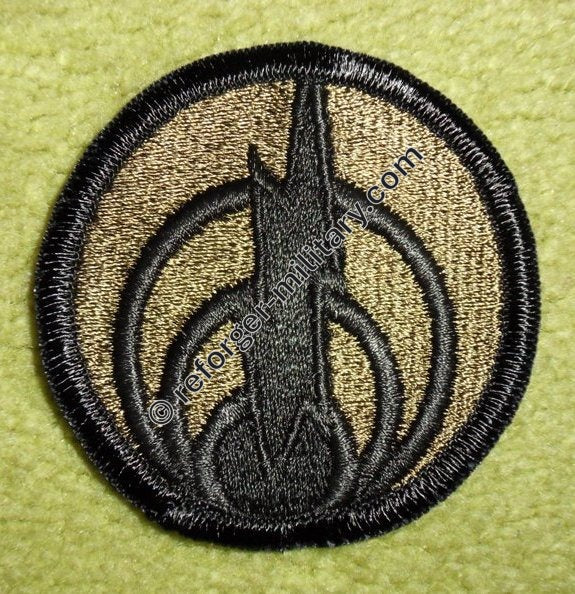 1st Signal Command Subdued BDU Patch
