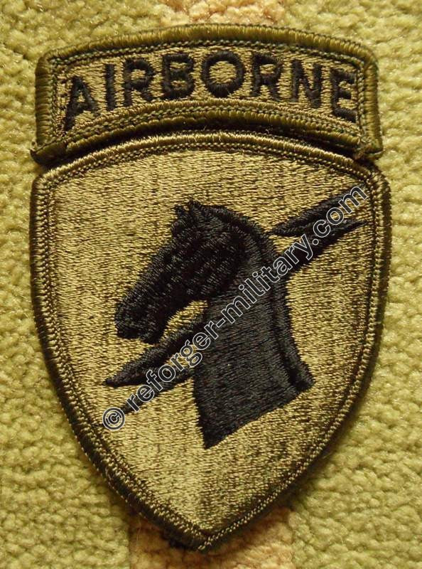1st SOCOM Special Operations Command Airborne Subdued Patch US Army