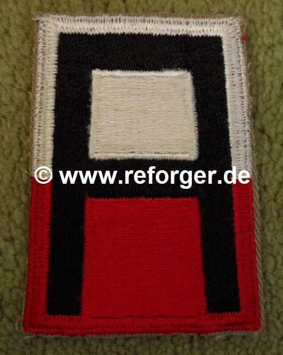 1st Army WWII Cut Edge Patch