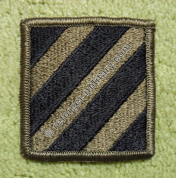 Subdued BDU Patch der 3rd Infantry Division – Rock of the Marne