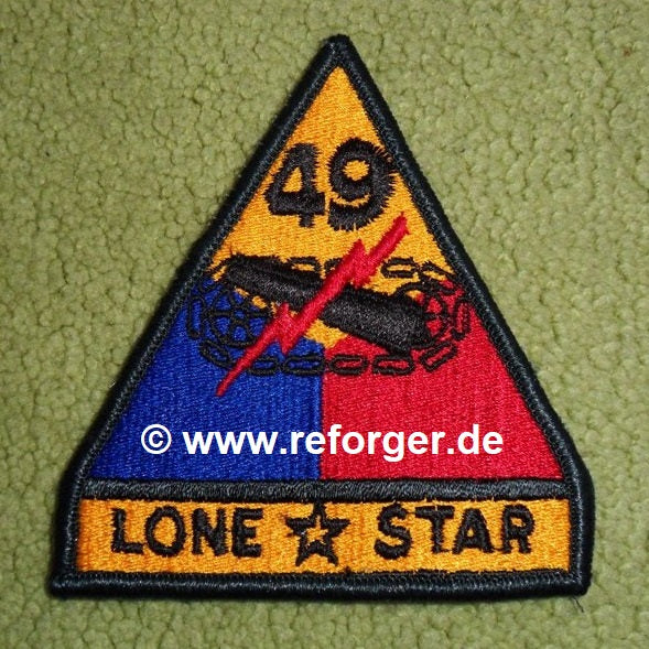 49th Armored Division Patch – US Army Abzeichen