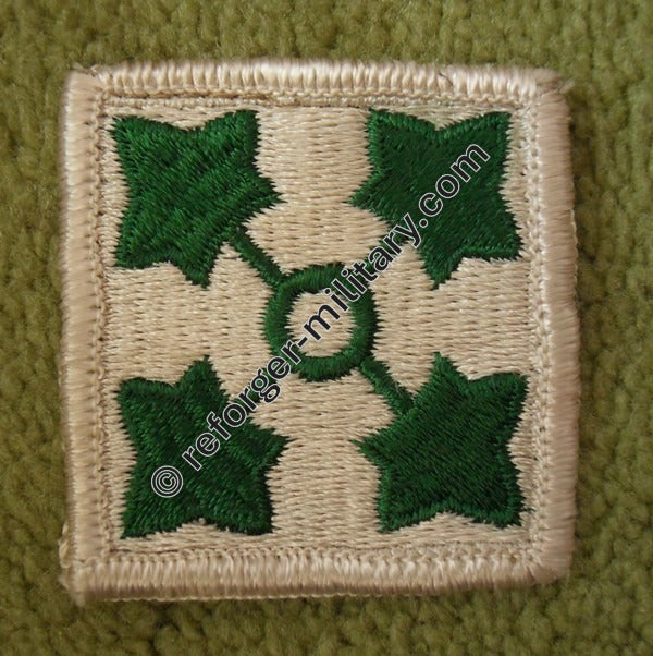 4th Infantry Division US Military Patch