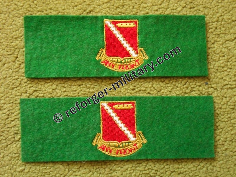 Leader Tabs Schlaufen 594th Field Artillery Battalion.