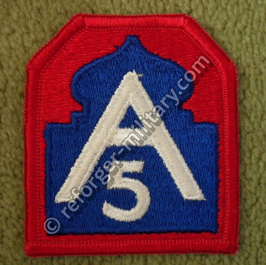 Patch United States 5th Army (ARNORTH) Full-Color-Variante