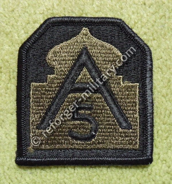 Patch United States 5th Army (ARNORTH) Subdued-Variante.