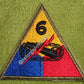 WWII US Army 6th Armored Division "Super Six" Patch – US-Panzerdivision