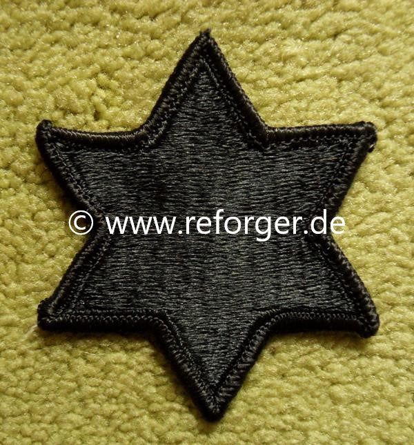 6th Infantry Division Abzeichen Patch