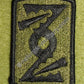 72nd Field Artillery Brigade – Subdued Patch
