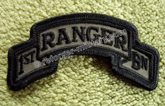75th Ranger Regiment – 1st Battalion Subdued Scroll Patch