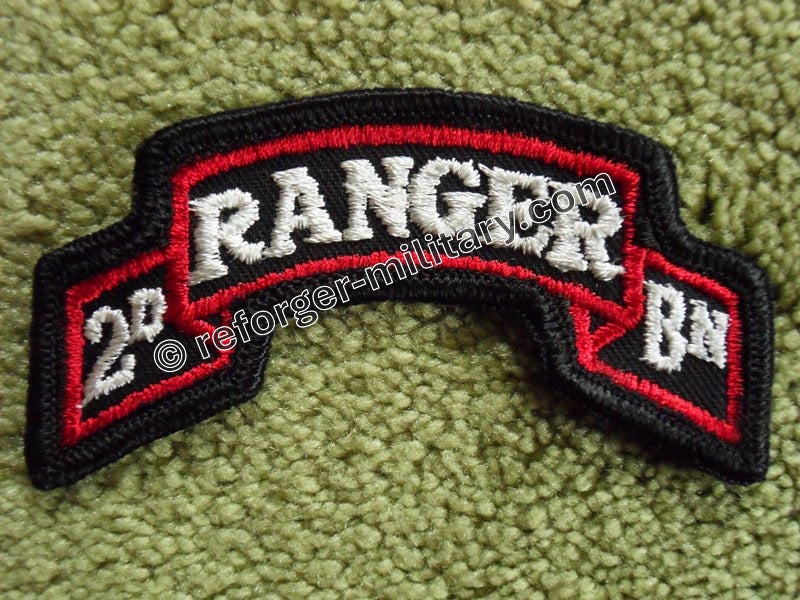 U.S. ARMY 75TH RANGER REGIMENT, 2ND BATTALION PATCH – Reforger Military ...