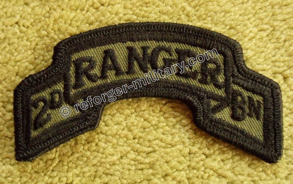 75th Ranger Regiment – 2nd Battalion Subdued Scroll Patch 