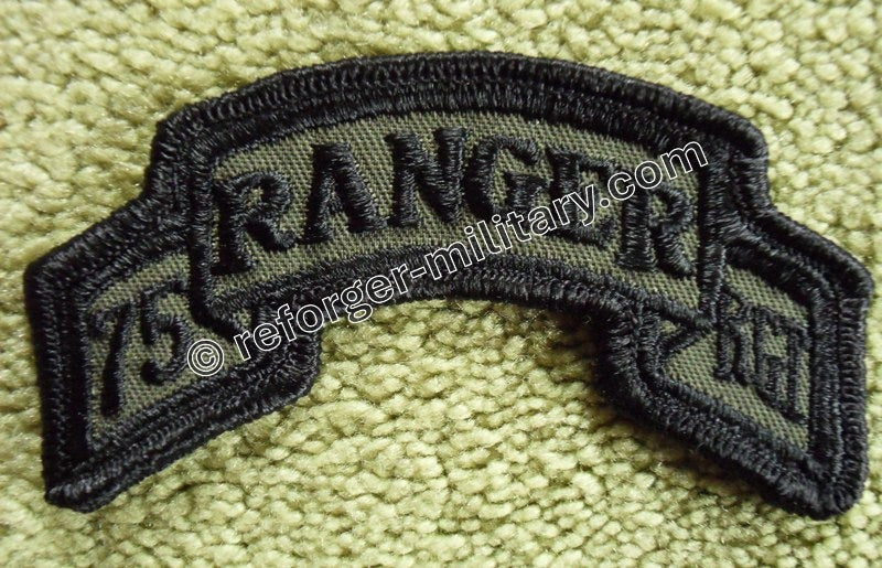 US Army 75th RANGER Regiment Patch Scroll – Reforger Military Online Store