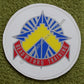 Logo-Aufkleber der 7th Army Training Command mit Slogan "Ready Thru Training"