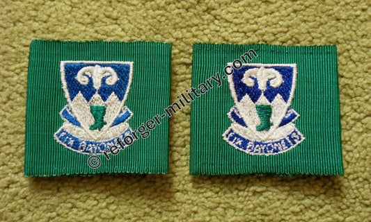 Leader Tabs Schlaufen 85th Infantry Regiment.