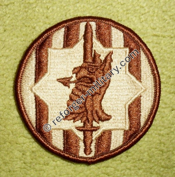 89th Military Police Brigade Patch – Desert