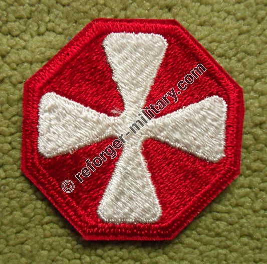 8th U.S. Army WWII  Patch