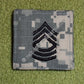 Dienstgradabzeichen Master Sergeant (MSG) – US Army ACU AT-Digital Tarnmuster