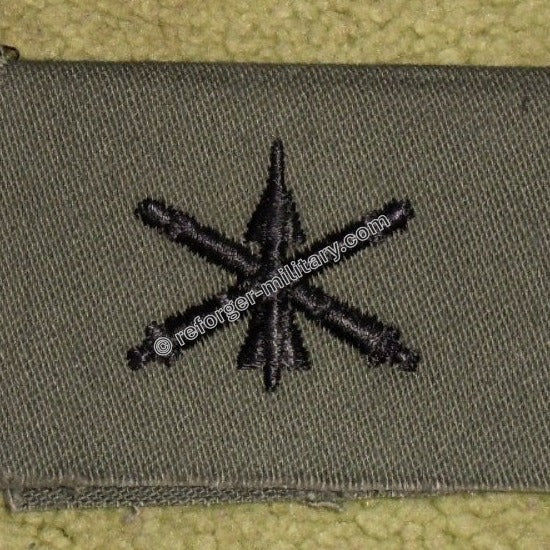 Army Air Defense Artillery Officer Branch Abzeichen als gestickter Aufnäher