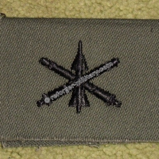 Army Air Defense Artillery Officer Branch Abzeichen als gestickter Aufnäher