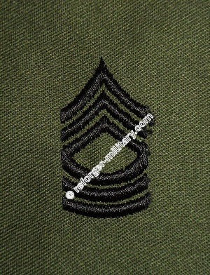 US Army Dienstgrad Master Sergeant (MSG) – subdued Aufnäher für BDU-Uniform