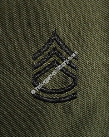 US Army Dienstgrad Sergeant First Class (SFC) – subdued Aufnäher für BDU-Uniform
