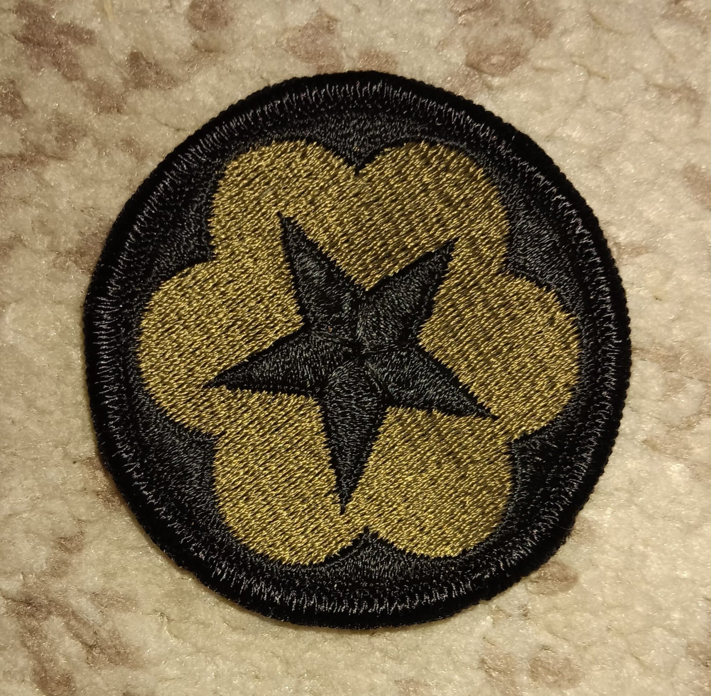 Army Service Forces Subdued Patch