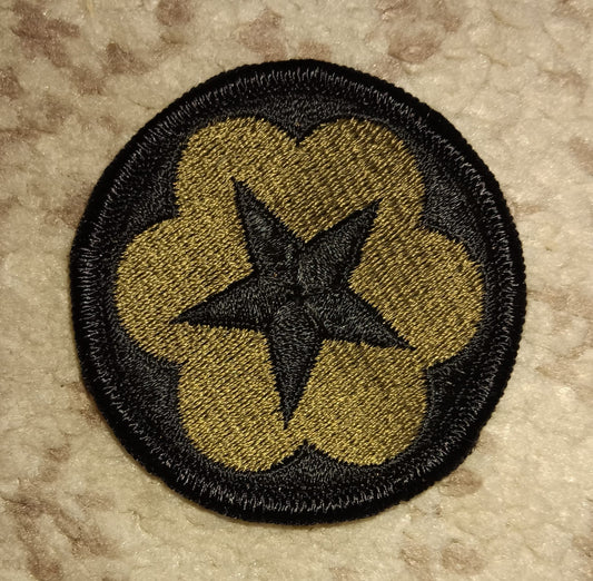 Army Service Forces Subdued Patch