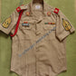 US Army Short Sleeve Shirt Khaki, Tan-445