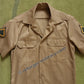 Army Short Sleeve Shirt Khaki, Tan-445