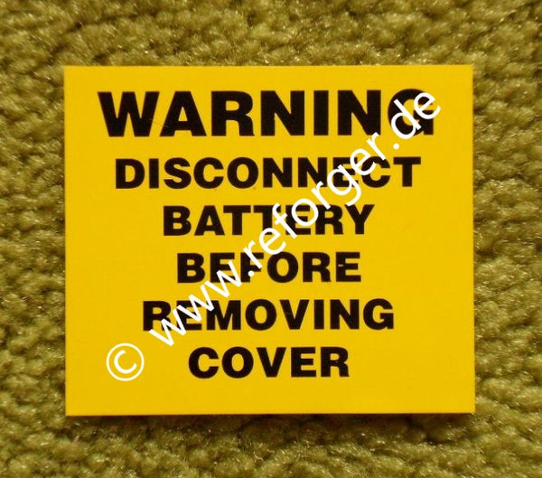 Sticker M-Series Alternator 60 Amp – Reforger Military Online Store