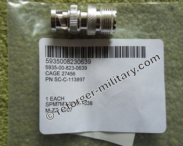 UG-255/U Coaxial UHF BNC Adapter