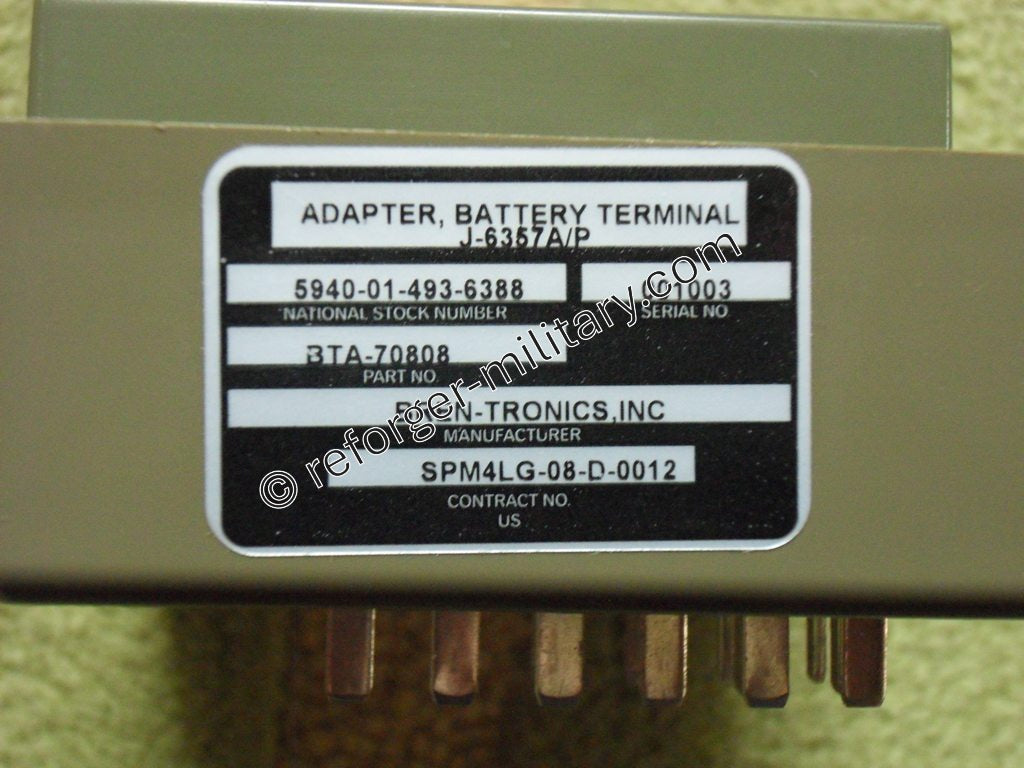 Adapter, Battery Terminal J-6357A/P