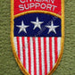 Historischer US Army Civilian Support Patch der US-Streitkräfte in Europa.