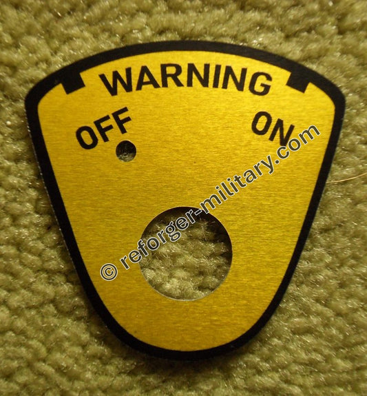 Militär Convoy Beacon Rundumleuchte Schalter Hinweisschild