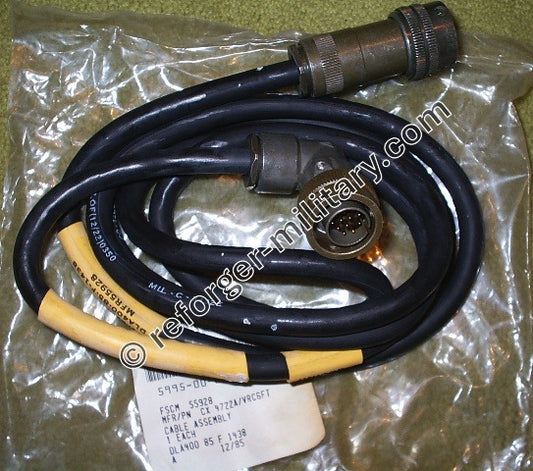 CX-4722/VRC Antennen Funk Frequenz Steuerkabel, zur verbindung von RT-524, RT-246 und AM-2060 Funkgeräten mit Antennenfuß MX-6707