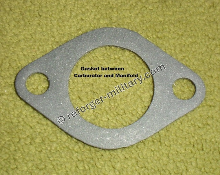 Dichtung zwischen Vergaser und Ansaugkrümmer für Ford MUTT M151